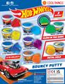 HOT WHEELS PUTTY IN SMALL BARREL - 50MM CAPS