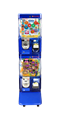 VENDING MACHINE DOUBLE 50/65 MM - ELECTRIC BLUE GETT. € 1 - € 2