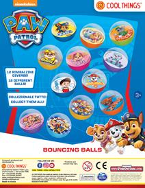 PAW PATROL BOUNCING BALL - 45MM