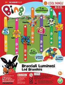 BING LED BRACELET EDICOLE - FLOWPACK IN BOARD