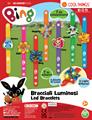 BING LED BRACELET EDICOLE - FLOWPACK IN BOARD
