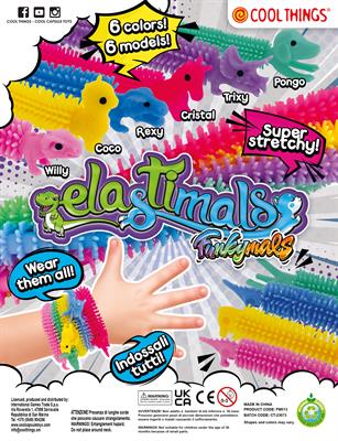 FUNKYMALS ELASTIMALS - 65MM CAPS