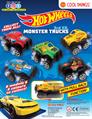 HOT WHEELS MONSTER TRUCK 3RD ED. - 90MM CAPS