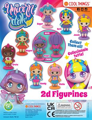 UNICORN DOLLS 2D - 50MM CAPS
