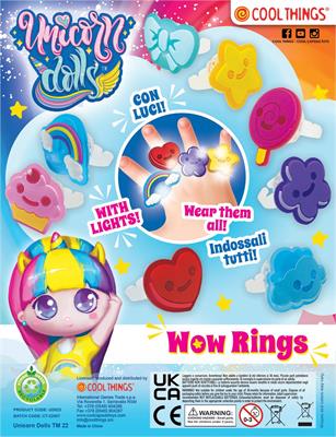 UNICORN DOLLS MAGIC RINGS - 50MM CAPS