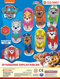 PAW PATROL STANDING INFLATABLES - BULK