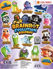 BRAINROT SQUISHY - OPP BAG