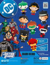 DC JUSTICE LEAGUE CHARMS - 50MM CAPS
