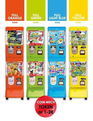 VENDING DOUBLE FULL LIGHT BLUE - 1|2 EUR