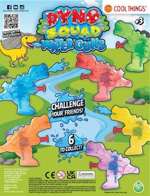 DYNO SQUAD WATER GUN - 100MM CAPS