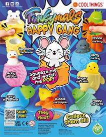 FUNKYMALS HAPPY GANG - 65MM CAPS