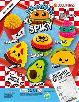 FOODIES SPIKY - 65MM CAPS