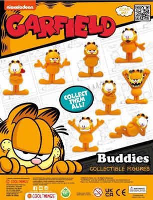 GARFIELD BUDDIES - 65MM CAPS