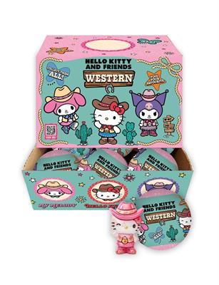 HELLO KITTY WESTERN 3D - 65MM CAPS IN GRAVITY BOX