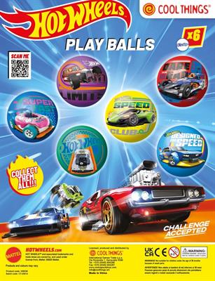 HOT WHEELS PLAY BALLS - 90MM