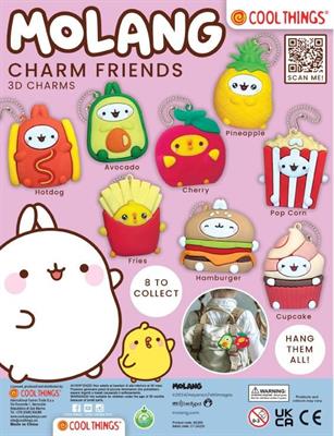 MOLANG CHARM FRIENDS - 50MM CAPS