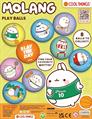 MOLANG PLAY BALLS - 90MM