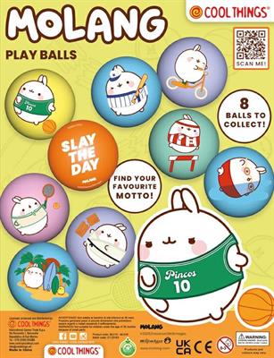 MOLANG PLAY BALLS - 100MM