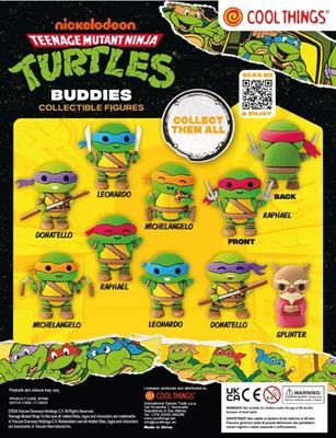 NINJA TURTLES BUDDIES - 65MM CAPS
