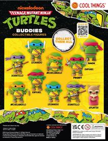 NINJA TURTLES BUDDIES - 65MM CAPS