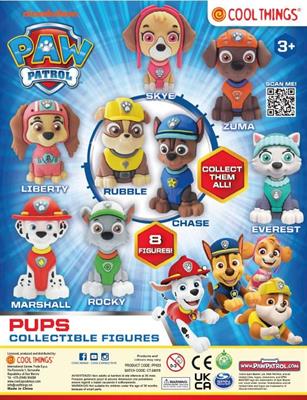 PAW PATROL PUPS - 65MM CAPS