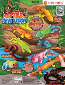 REPTILES REVOLUTION - OPP BAG