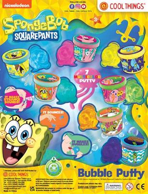 SPONGEBOB PUTTY SMALL BARREL - 50MM CAPS