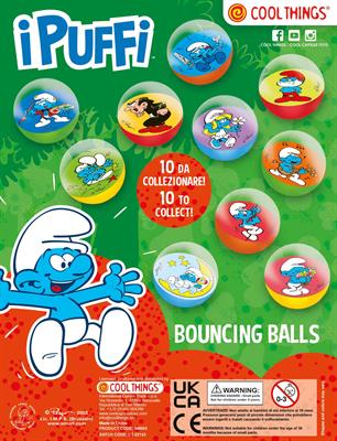 SMURFS BOUNCING BALLS - 32MM