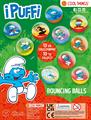 SMURFS BOUNCING BALLS - 32MM