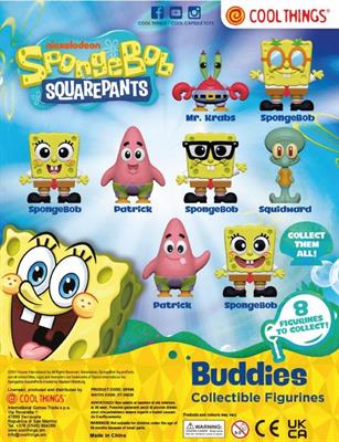 SPONGEBOB BUDDIES - 65MM CAPS