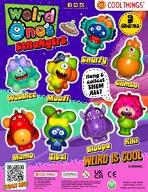 WEIRDONES STRANGERS - 50MM CAPS