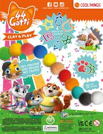 44 CATS CLAY AND CUT - 65MM CAPS