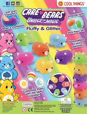 CAREBEARS FLUFFY AND GLITTER - 50MM CAPS
