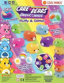 CAREBEARS FLUFFY AND GLITTER - 50MM CAPS